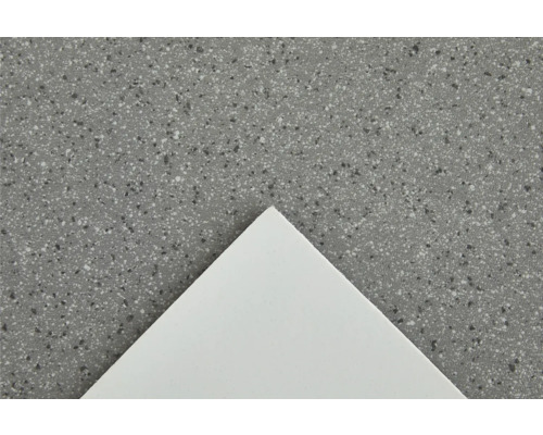 Köksbänkskiva i plast med spräcklig yta