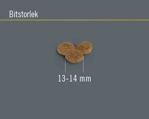 Hundfoder bitstorlek 13 till 14 millimeter