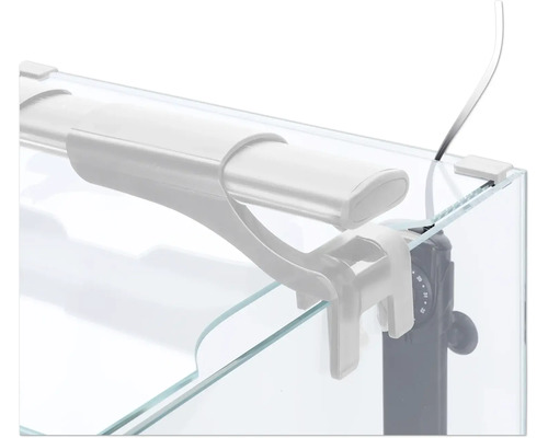 Akvarielock med fäste för montering