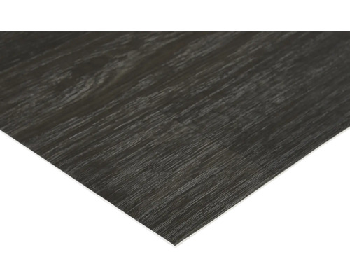 Mörkt vinylgolvplatta med träutseende