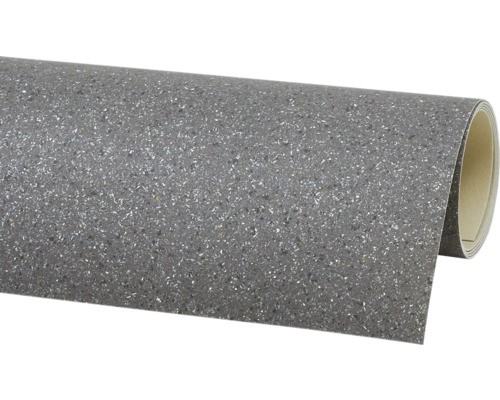 Grå vinylgolv på rulle med fläckig finish