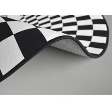 Matta med schackrutigt mönster