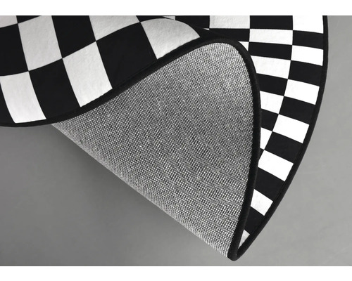 Matta med schackrutigt mönster