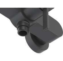 Närbild av ett svänghjul med fästnippel