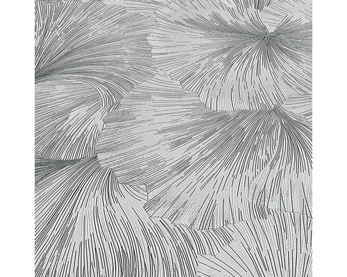 Tapet med grafiskt bladmönster