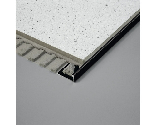 Kakelavslutningsprofil på en kakelkant