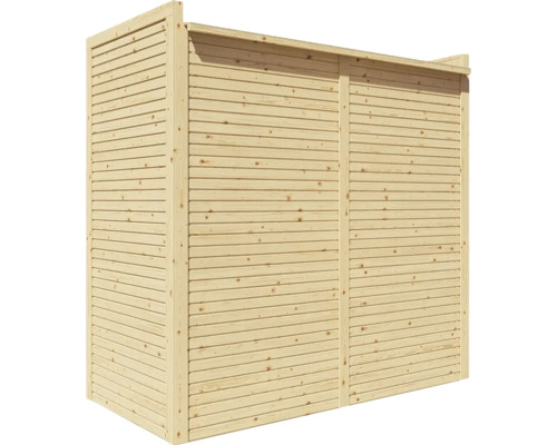 Insynsskydd i trä för trädgården