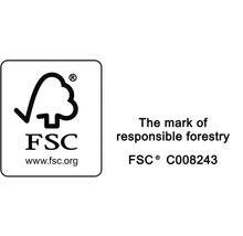 FSC-märkning för ansvarsfullt skogsbruk