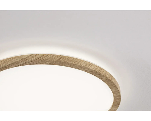 Taklampa med träram