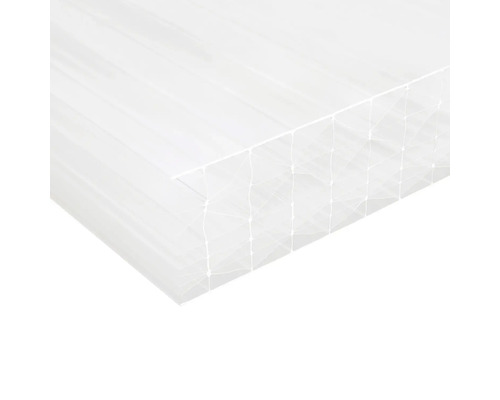 Genomskinlig kanalplastskiva