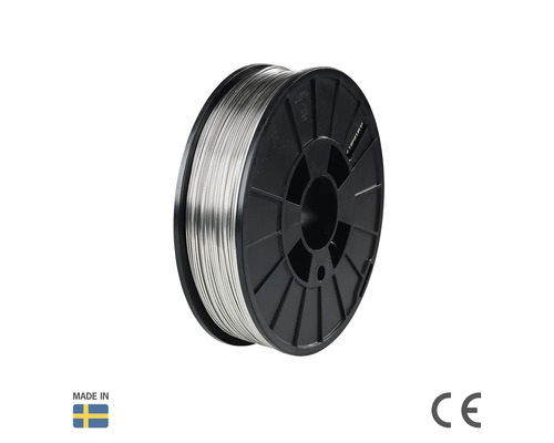 Svetstråd på spole, tillverkad i Sverige, med CE-märkning