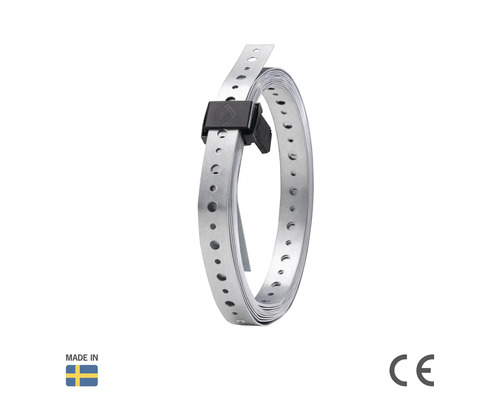 Hålband av metall med lås