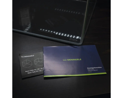 Dennerle akvarium med bruksanvisning