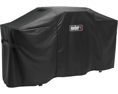 Svart Weber grillöverdrag