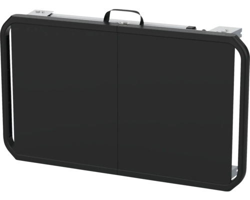 Hopfällt bord med handtag för enkel transport