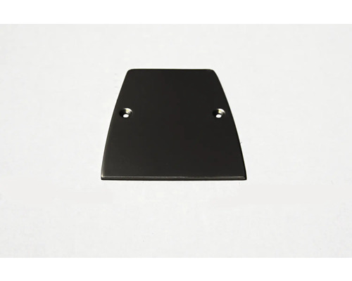 Täckplatta med två borrhål