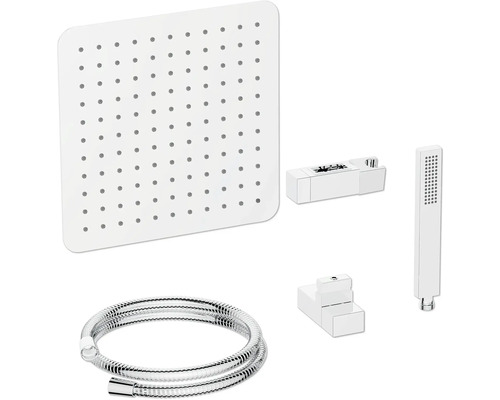 Duschset med duschslang, handdusch och armatur