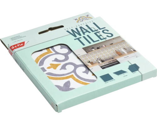 Förpackning självhäftande väggplattor i marockansk stil