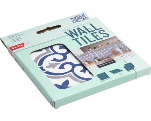Självhäftande väggplattor i förpackningen
