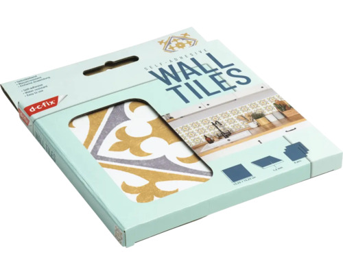 Förpackning självhäftande väggplattor med mönster