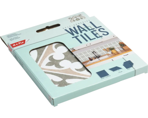 d-c-fix Självhäftande väggplattor, sex stycken