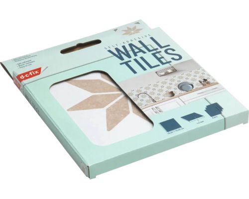 Förpackning självhäftande väggplattor