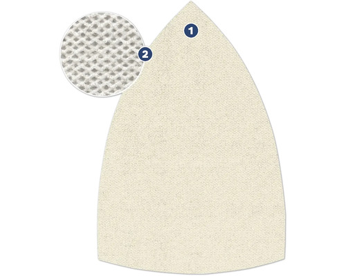 Närbild av en textil tapet med struktur