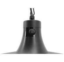 Terrassvärmare CALIENTA grå 475 mm fjärrstyrning 2100 W