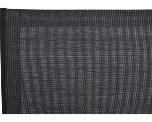 Närbild av en balkongskyddsskärm gjord av tyg