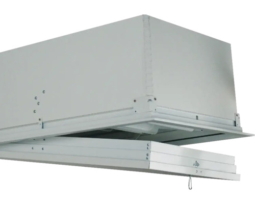 Takplatta för installation med dragmekanism