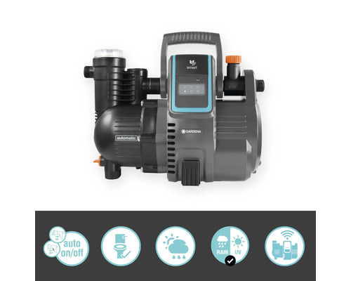 Gardena trädgårdspump med automatisk funktion