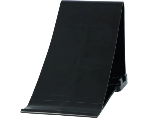 Svart hjulkil av plast