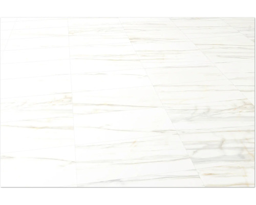 Klinkergolv med marmorstruktur