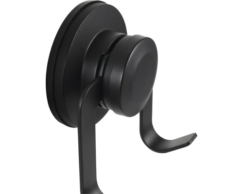 Svart dubbel väggmonterad klädkrok