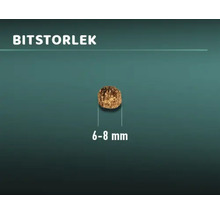 Foderbitstorlek 6 till 8 millimeter