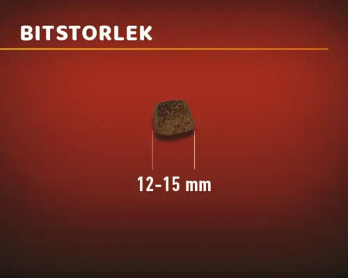 Foderbit storlek 12 till 15 millimeter