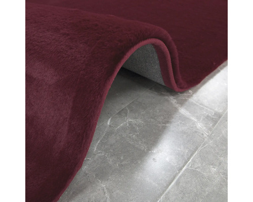 Detaljvy av en hög luggmatta