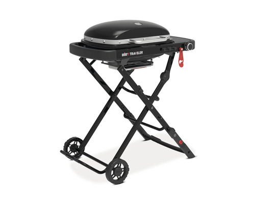 Weber Traveler gasolgrill på en ram med hjul
