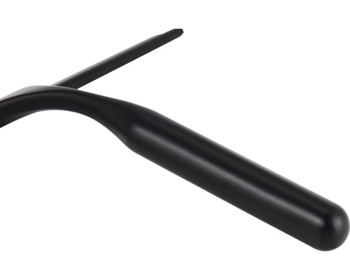 Svart fönsterskrapa med handtag