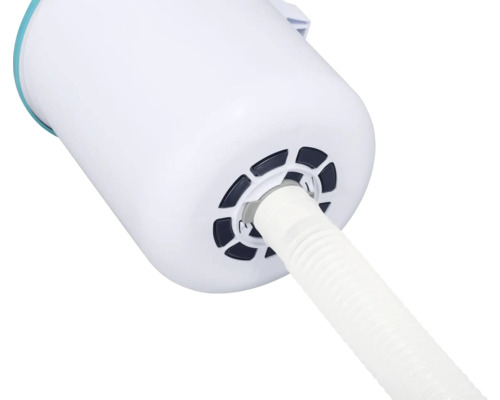 Detaljvy av en dammsugare med slanganslutning