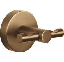 Dubbel väggmonterad klädkrok