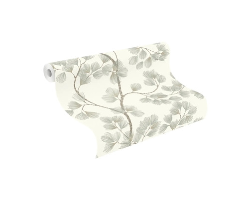 Tapetrulle med ginkgobladmotiv