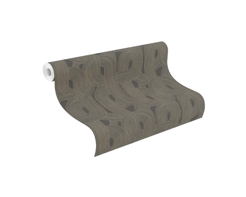 Tapetrulle med abstrakt ögledesign