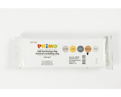 Primo självhärdande lera, 1000 grams förpackning