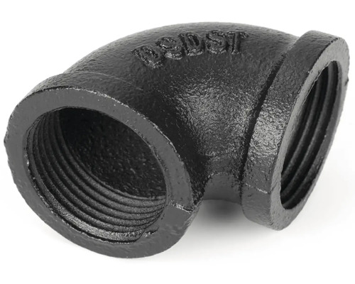 Vinkelkoppling av gjutjärn med invändig gänga