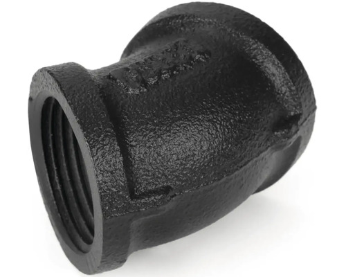 Reducering i gjutjärn med invändig gänga för röranslutningar