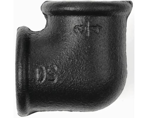 Svart gjutjärnsrörböj för rör