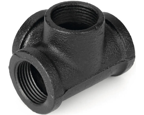 T-rör av gjutjärn med invändig gänga