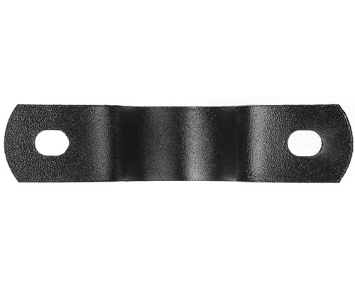 Rörklammer av metall med två hål