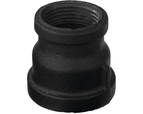 Svart reducermuff av gjutjärn för rörkopplingar